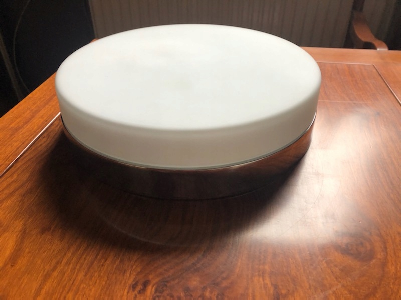 LAMPA WISZĄCA SUFITOWA PLAFON LED NOWOCZESNA CHROM Kod producenta KR376-1