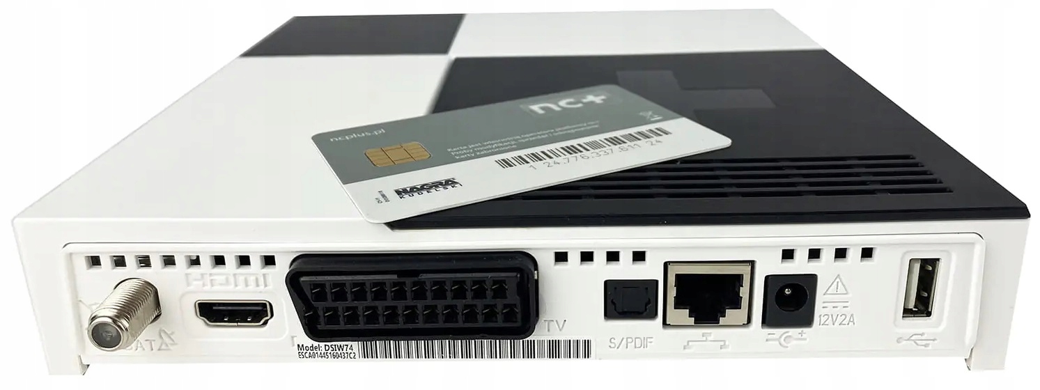 Dekoder NC+ Tuner DVB-S2 nc+ BG5 Komfort+ Kod producenta 138386890