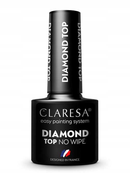 

Claresa Top Diamond No Wipe 5g top bez przemywania