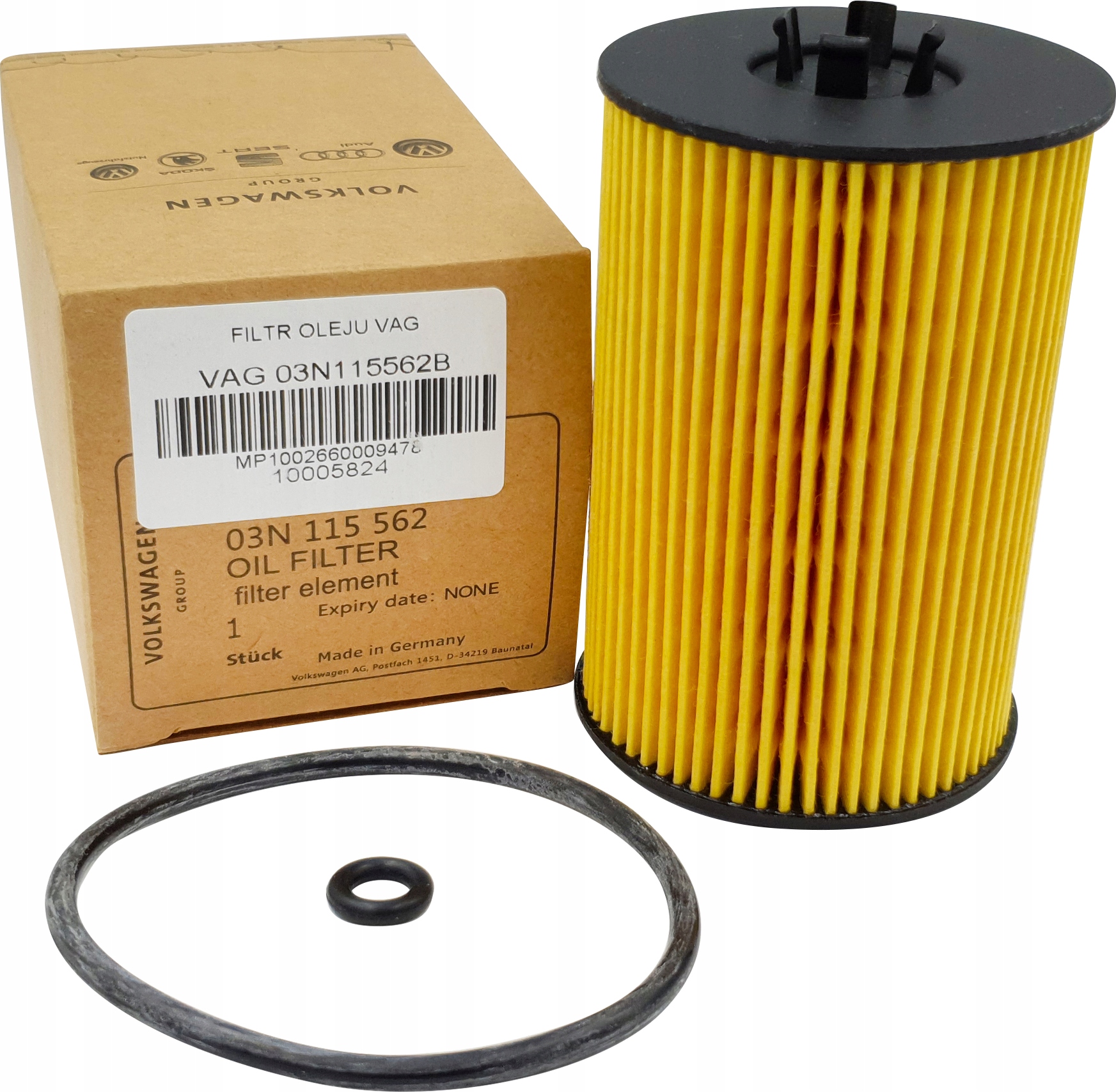 

Filtr Oleju 1.6TDI 2.0TDI 03N115562 Oryginał Vw