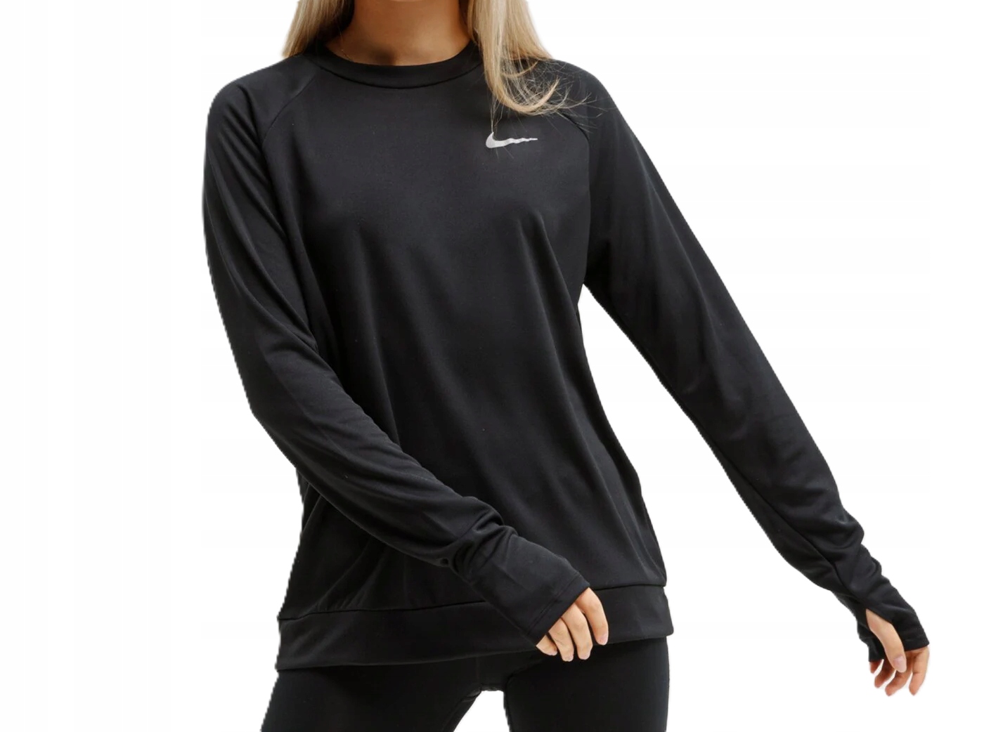 Koszulka damska do biegania Nike Dri-FIT CU3270-010 S
