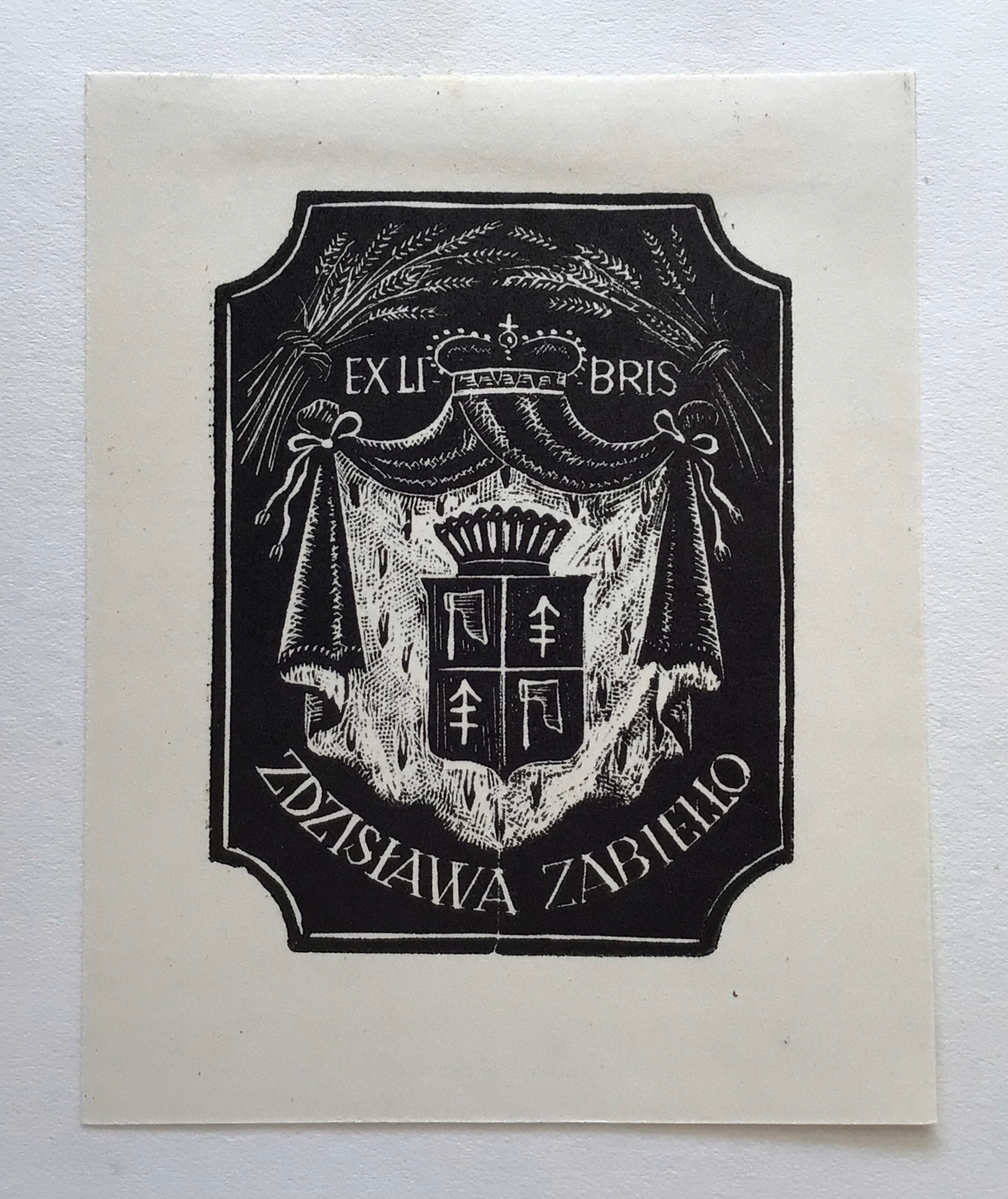 Ex-libris Zdzisława Zabiełło