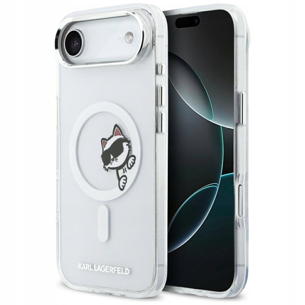 Pouzdro Pro Iphone Air Karl Lagerfeld IML Peekaboo Magsafe Ochranné Pouzdro