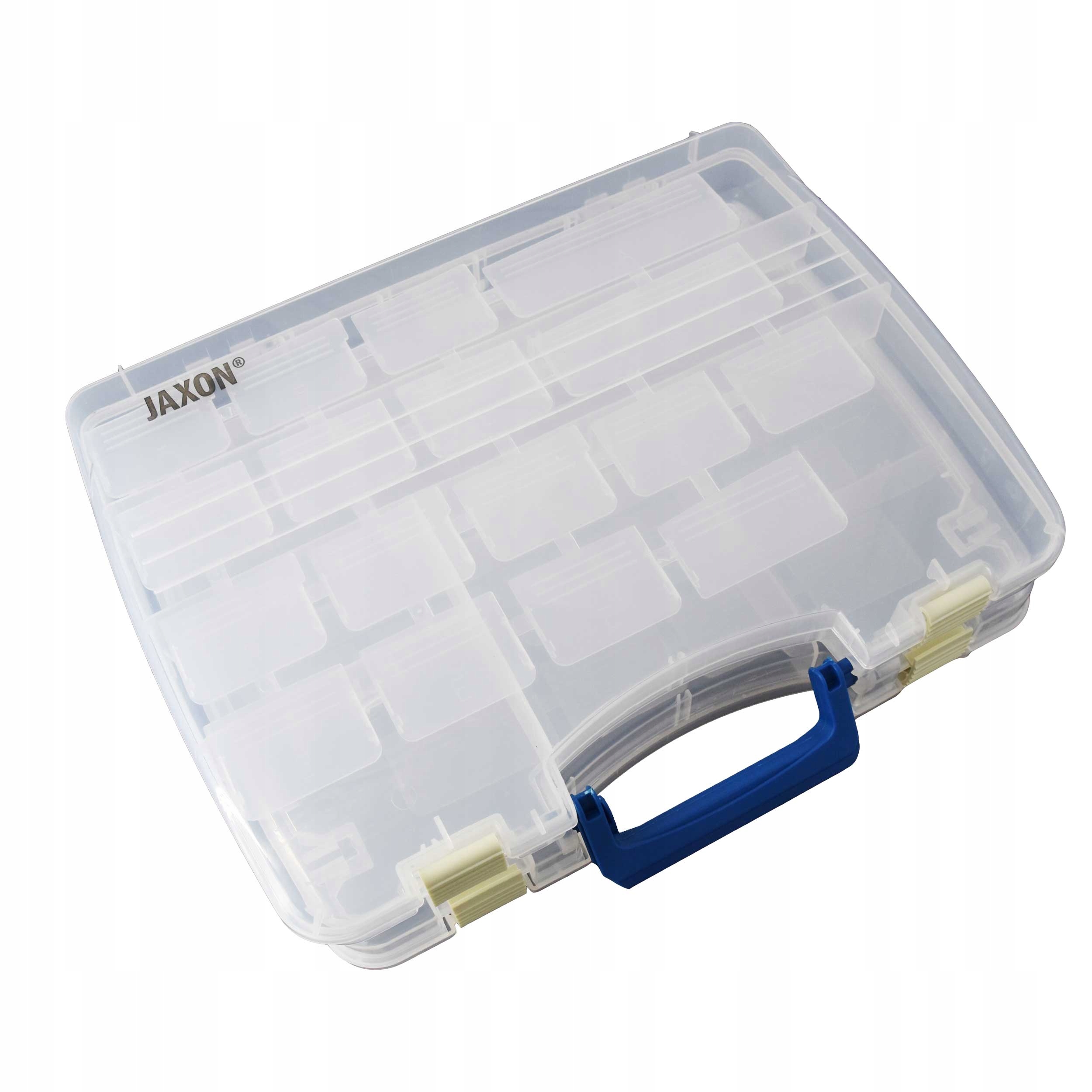 Pudełko podwójne z przegródkami JAXON 38/28/11cm