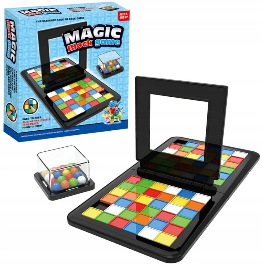 GRA LOGICZNA MAGIC BLOCK MAGICZNA KOSTKA KWADRAT