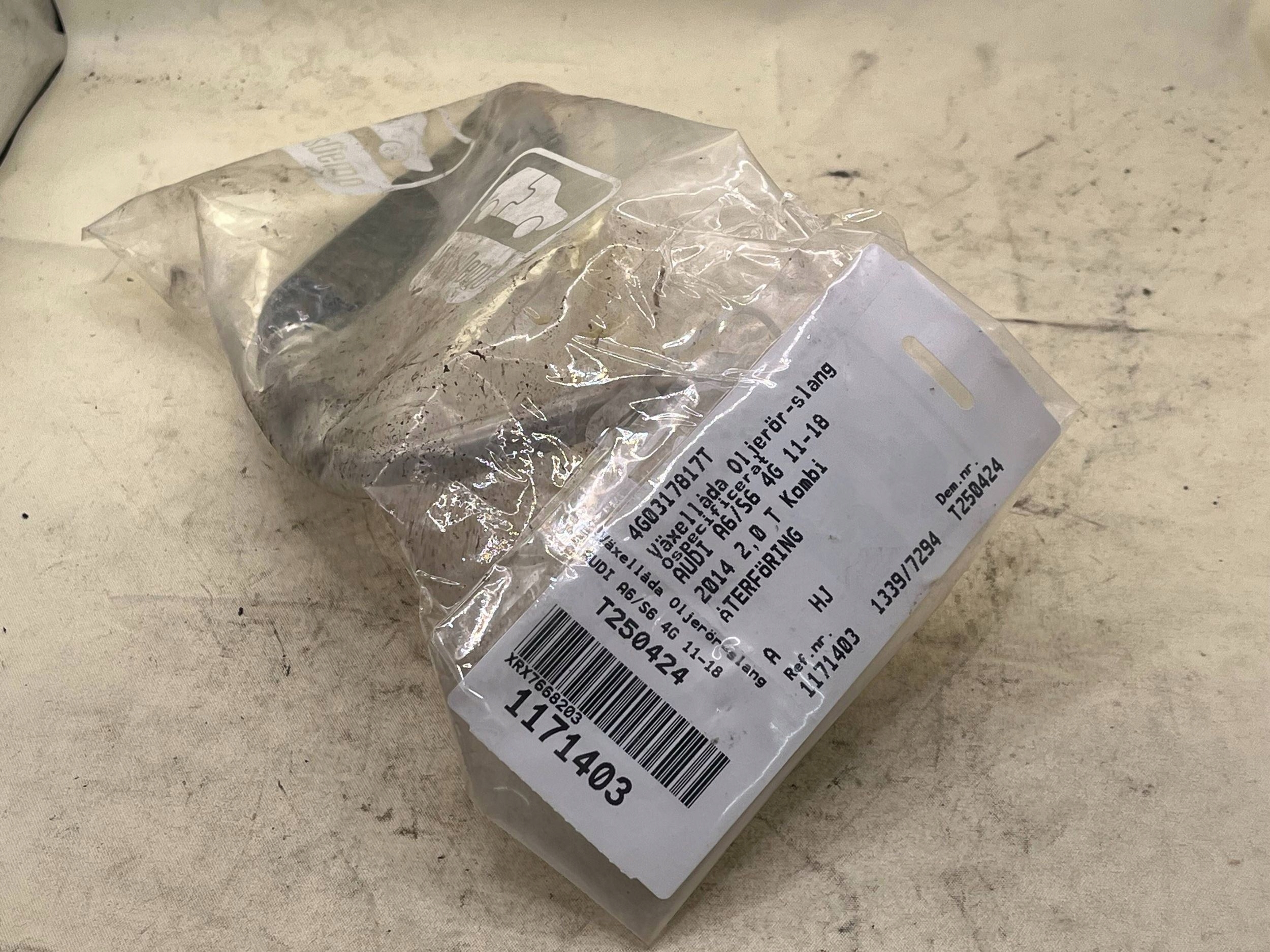 Ölleitung Getriebe 4G0317817T AUDI A6 C7 2.0TDI MULTITRONIC ORG !J