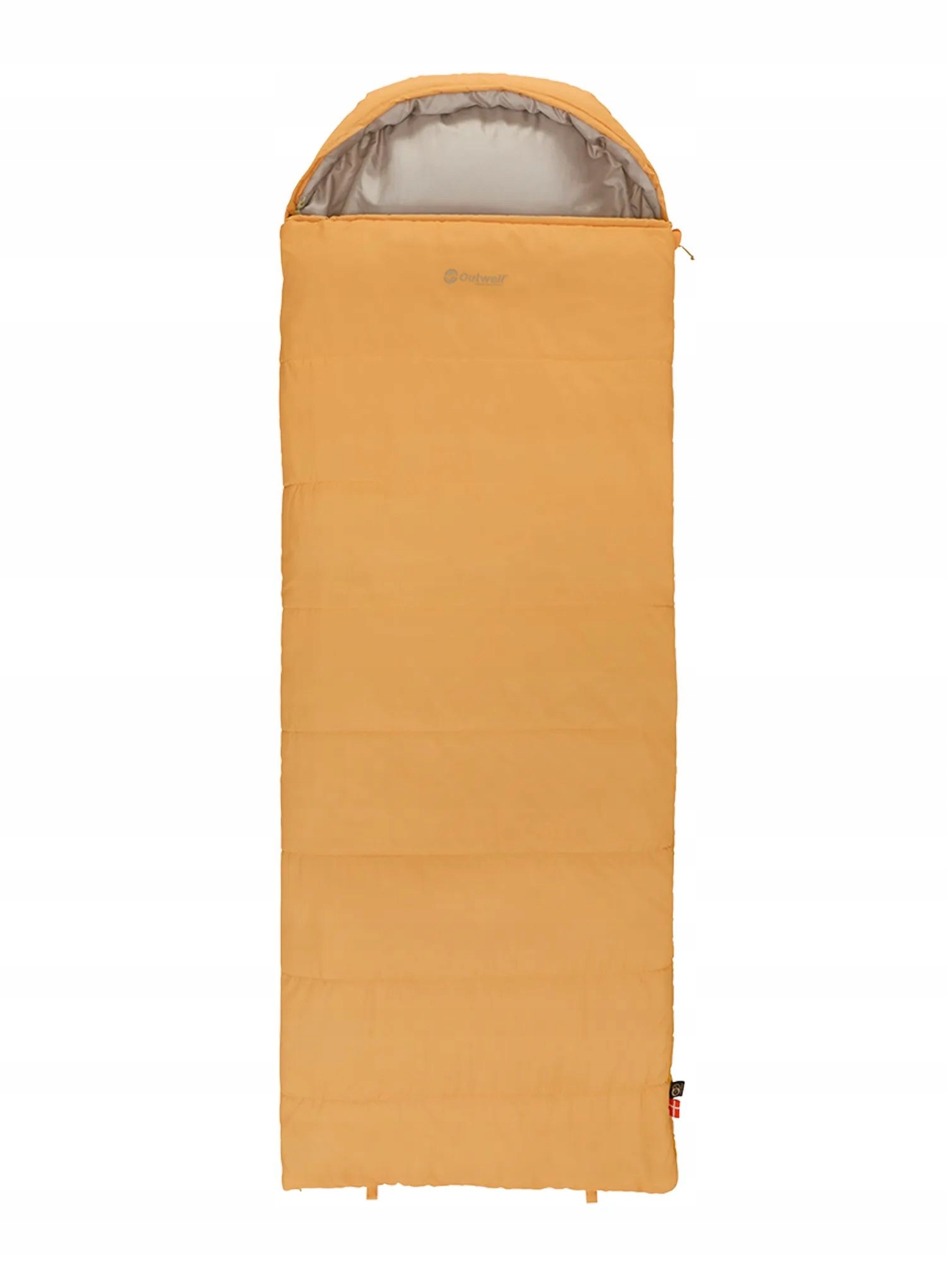 Syntetický spací pytel Outwell Campion Prime (185 cm) žlutý, levý