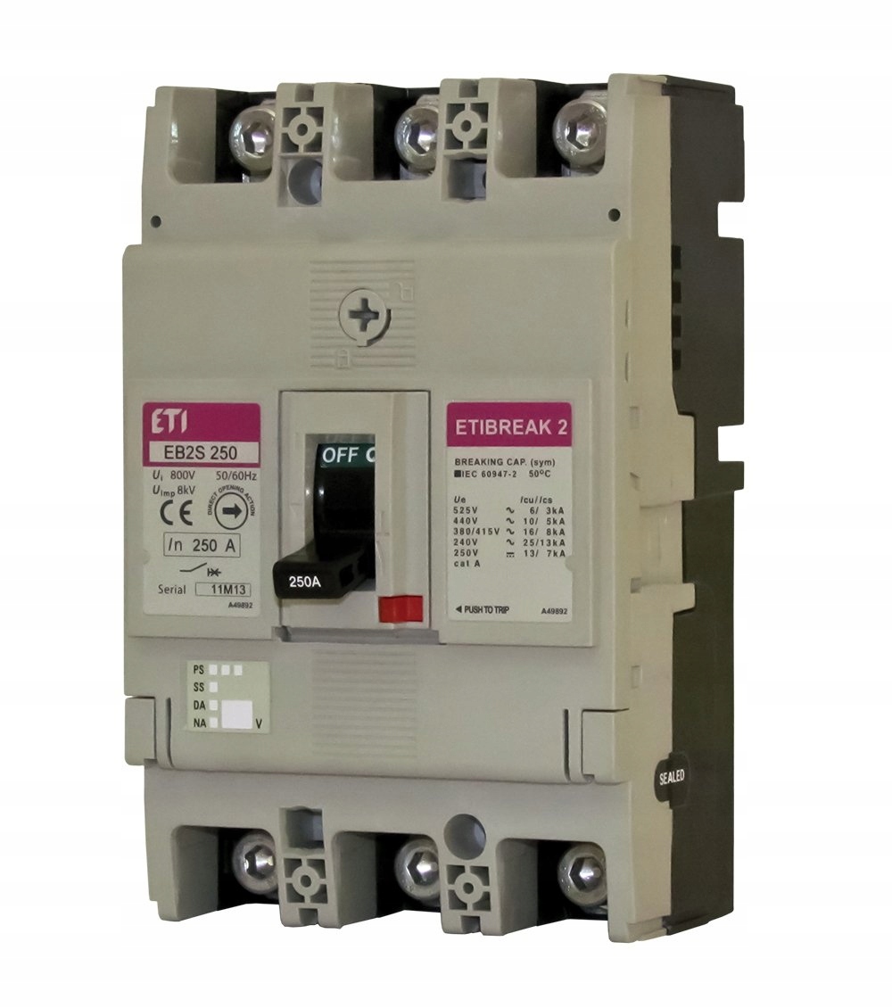 Wyłącznik mocy 3P 250A 16kA EB2S 250/3LF