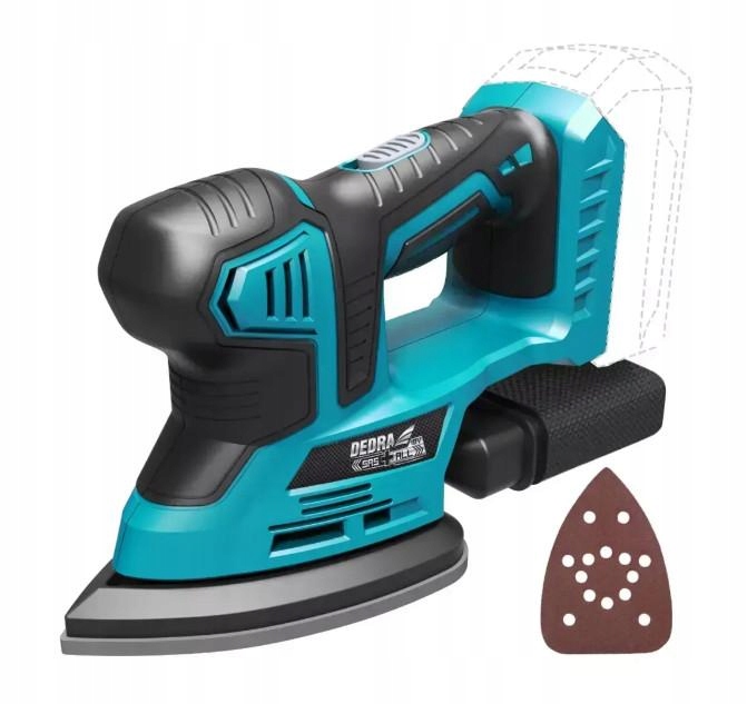 Akumulátorová oscilační bruska Dedra 18 W 18 V