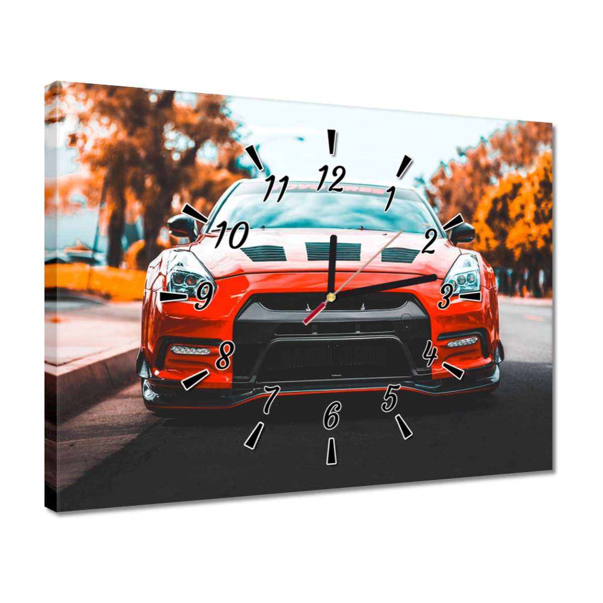 Automobilové tuningové hodiny 40x30
