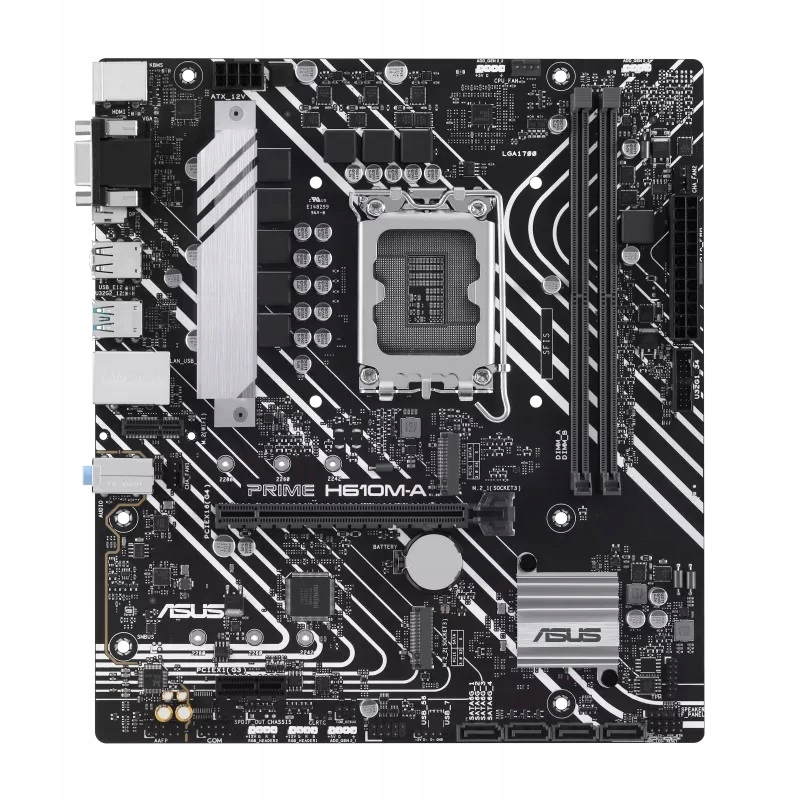 Asus Prime H610-A-CSM/ Lga 1700/ mATX 90MB1G20-M0EAYC