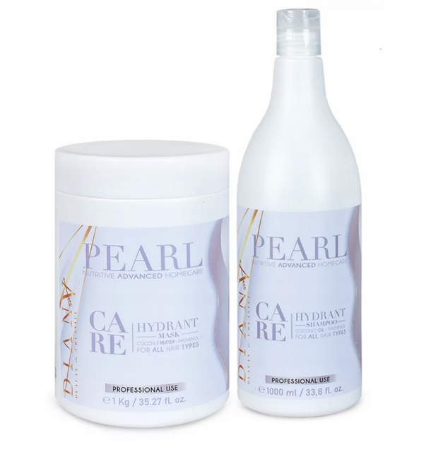 Zestaw szampon maska Diana Beauty Pearl 2x1000ml