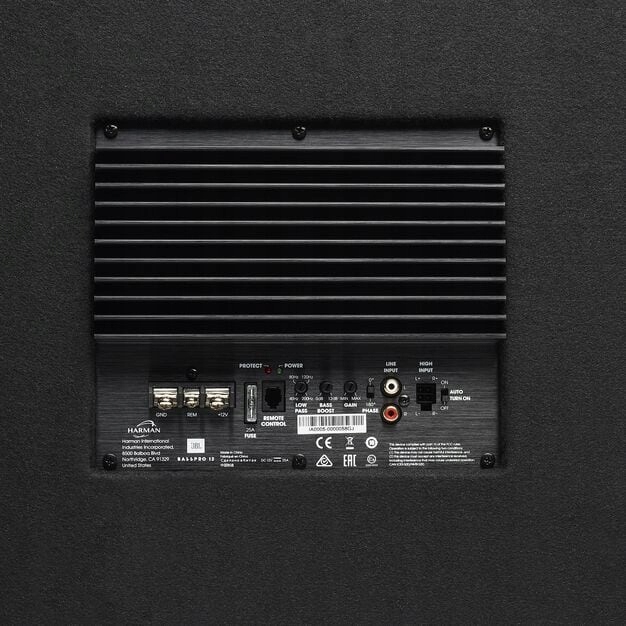 AKTYWNY SUBWOOFER JBL BASSPRO 12 + WZMACNIACZ 450W Kod producenta BASSPRO12