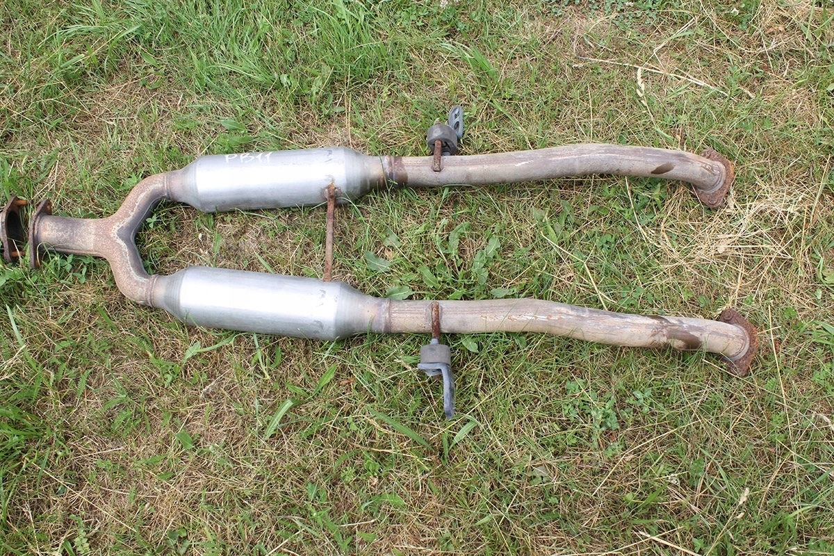 nissan 370Z выхлоп труба глушитель катализатор лямбда-зонд