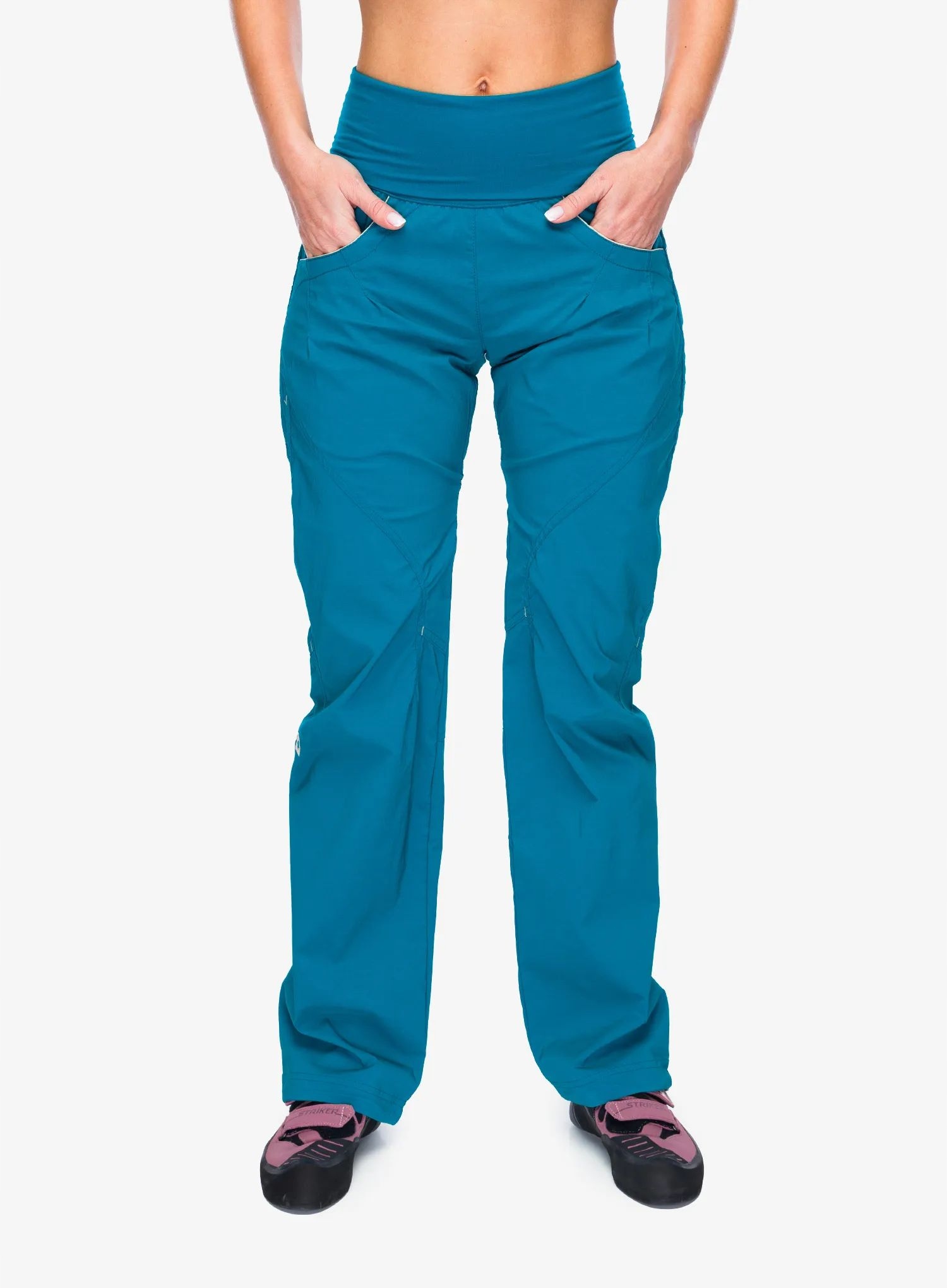 Dámské lezecké kalhoty Ocun Noya Eco Pants tyrkysová laguna L