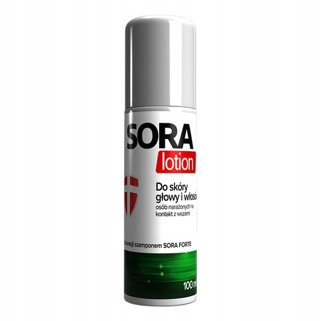 

Sora Forte Lotion łagodzący swędzenie wszawica 100