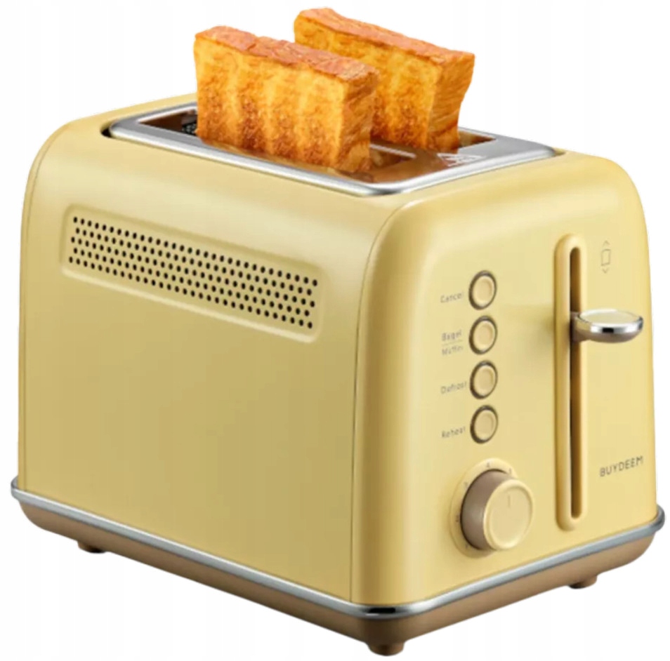 BUYDEEM Toster na 2 kromki, DT620E, Mellow Yellow, EU — 6