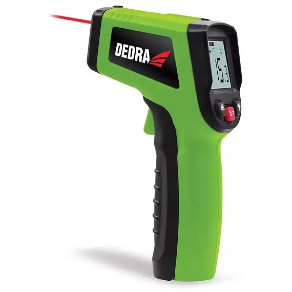 Dedra laserový teploměr bezkontaktní -50°C 600°C, napájení 2*AAA, MC0951