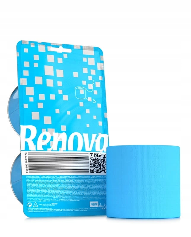 

Renova Niebieski papier toaletowy 2 rolki Blue