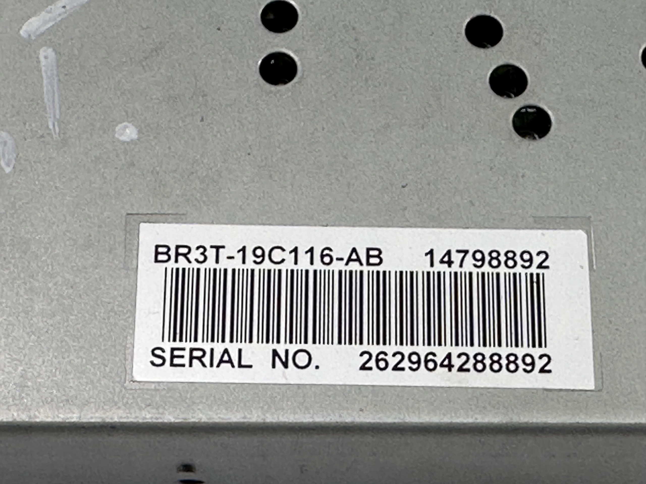 Panel Schalter Bildschirm, radia nawiawu Ford Mustang 2010 - 2014