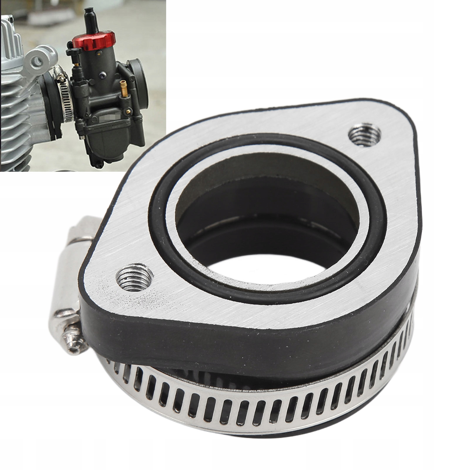 Adapter Gaźnika Motocyklowego Gumowy Dla Mikuni Oko Koso KEIHIN47-28MM