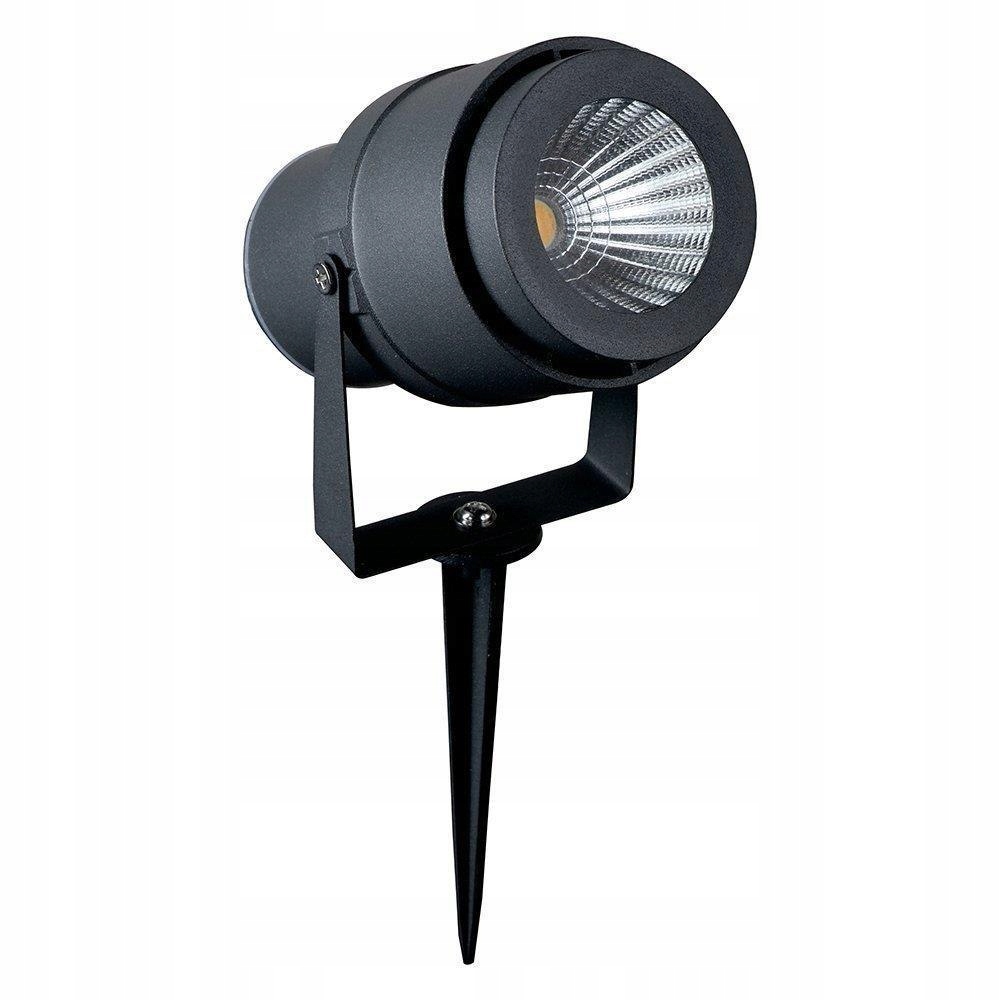 Záhradné zatĺkacie Led zemné svietidlo V-tac 12W sivá VT-857-G 3000K 875lm