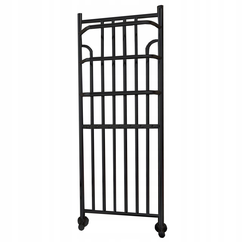 grzejnik retro Minas 100 x 43 czarny matowy