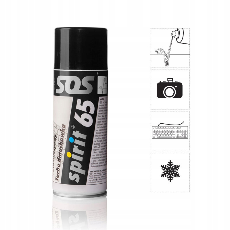 Sprężone powietrze w sprayu 400 ML