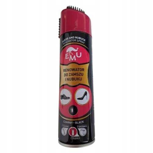 Emu Renowator Do Zamszu I Nubuku 250ML Czarny