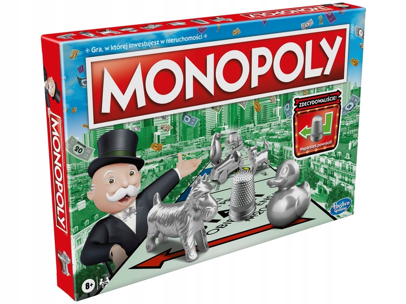 Gra planszowa HASBRO Monopoly Classic C1009PL2