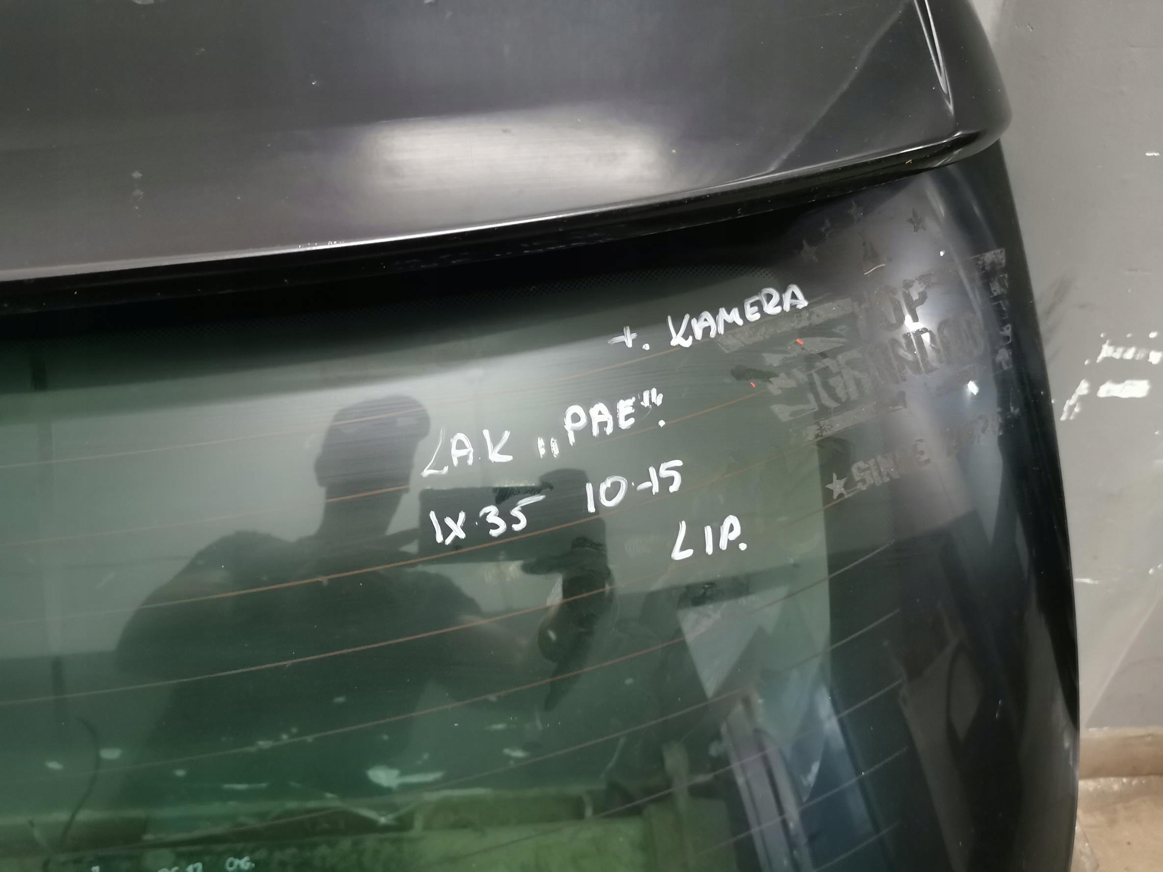 trunk door boot complete KAMERA HYUNDAI IX35 PAE