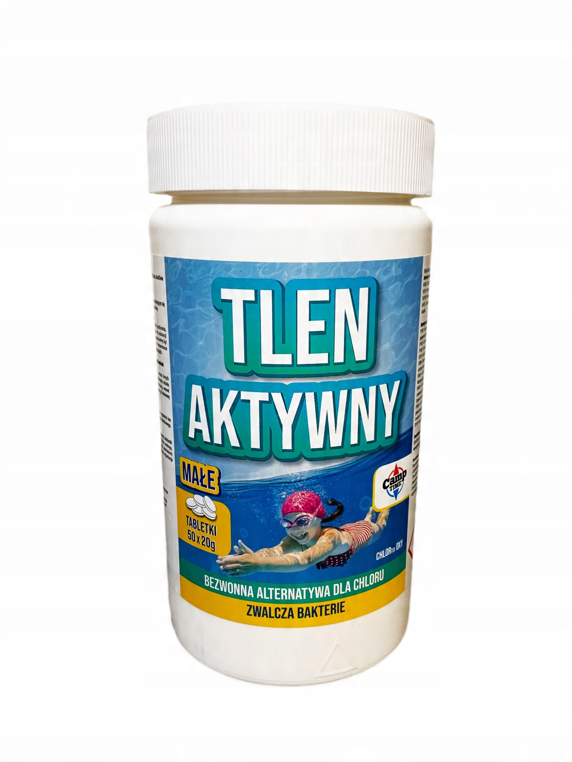 

Aktywny Tlen tabl.małe 20g/1kg chlortix oxy CampTi