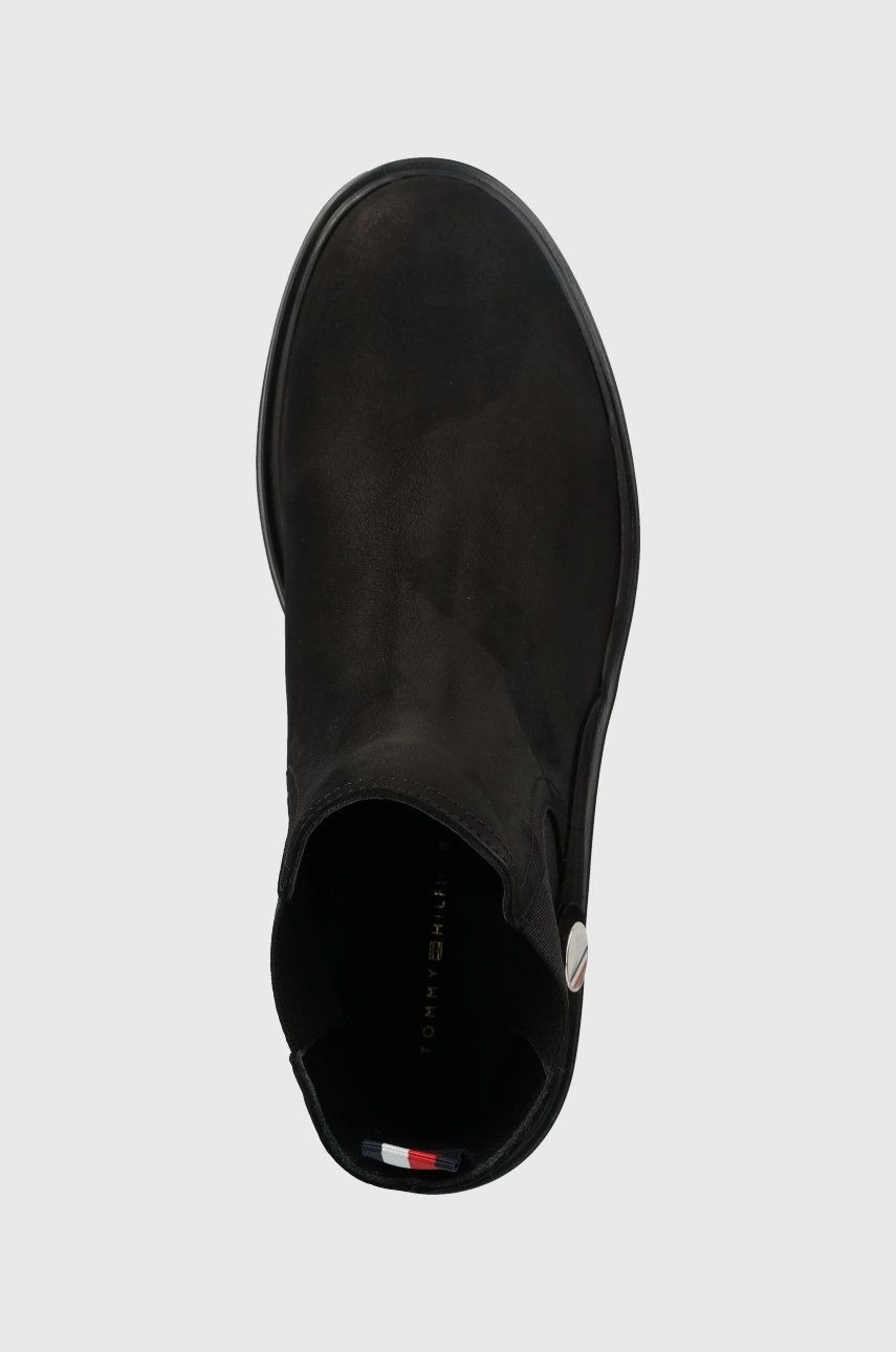 TOMMY HILFIGER BOTKI SZTYBLETY TH COIN FLAT BOOT FW0FW06742 R 38 bp Kolekcja NEW