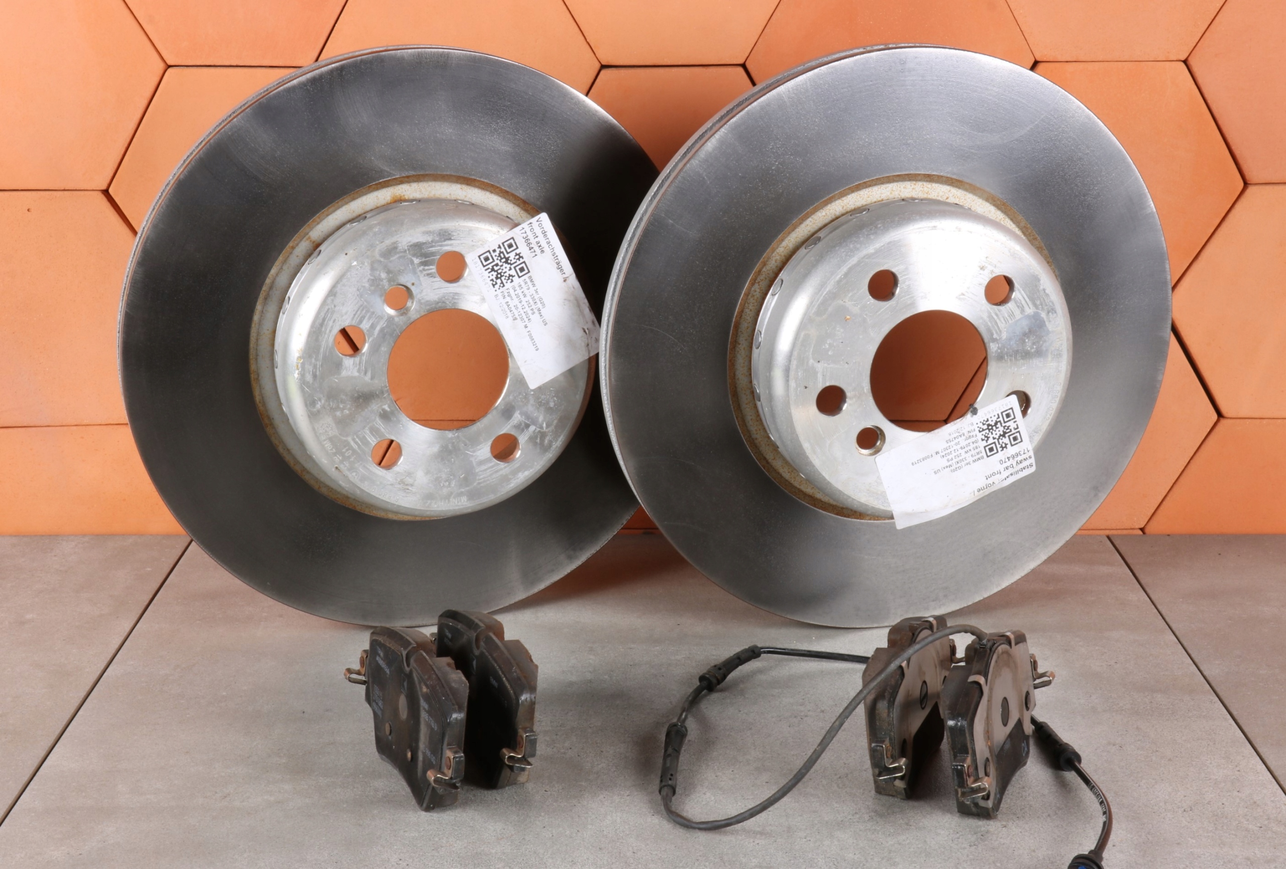 BMW 3 G20 Z4 G29 discs plates front front 330X24 6880072