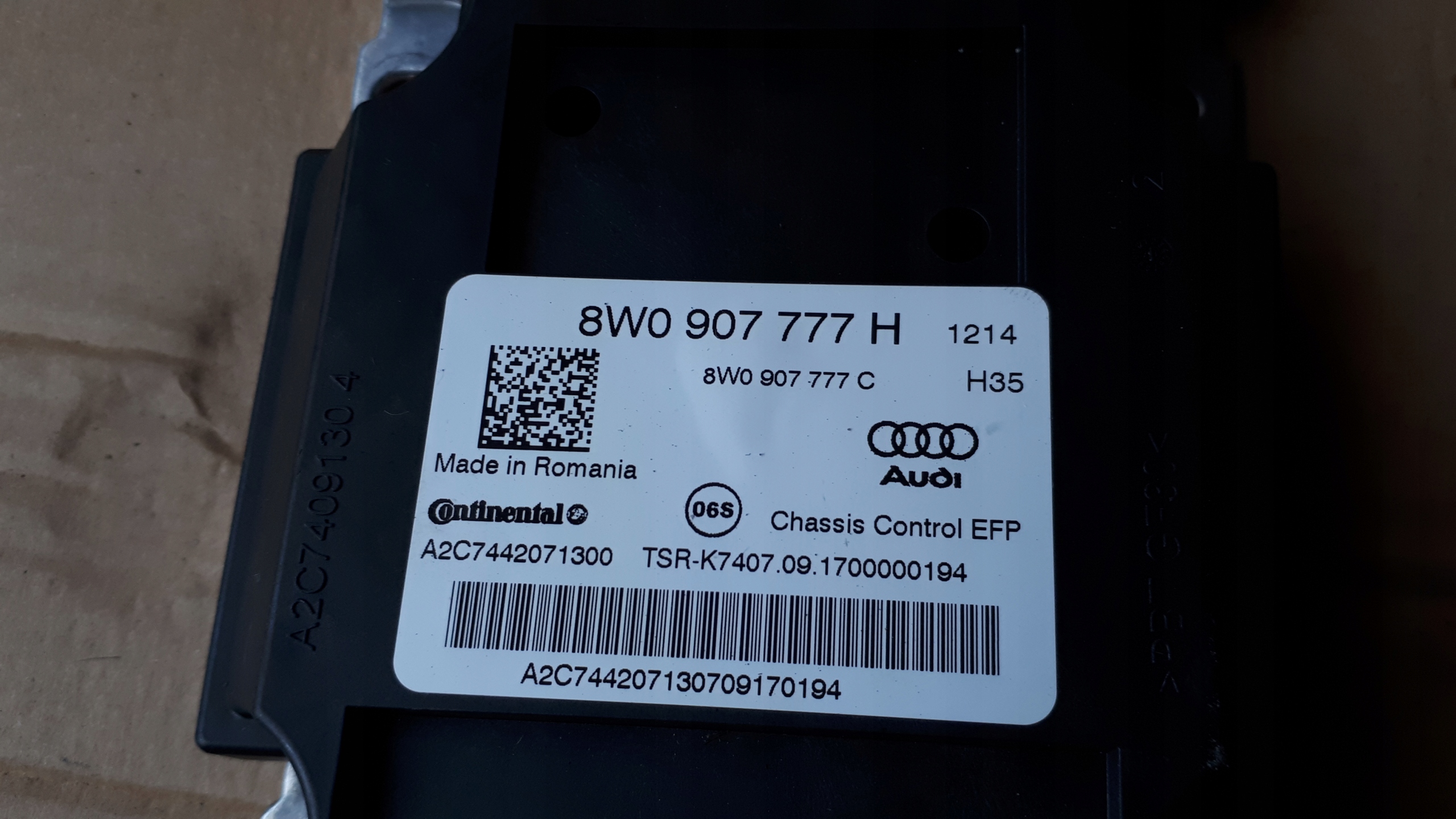 S4 B9 A4 8W module control unit 8W0907777H EFP A5 8W