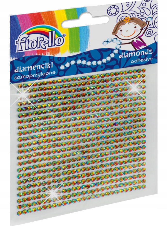 

Diamenciki samoprzylepne mini mix opalizujące