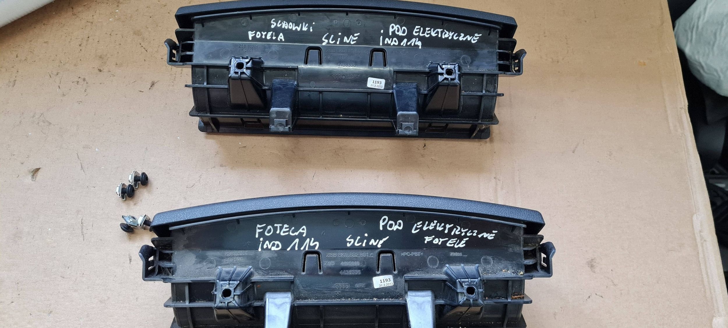 A7 4G passenger compartment seat left right 8K0882601C A4 B8 A5 Q5 A6 C7 4G 2X