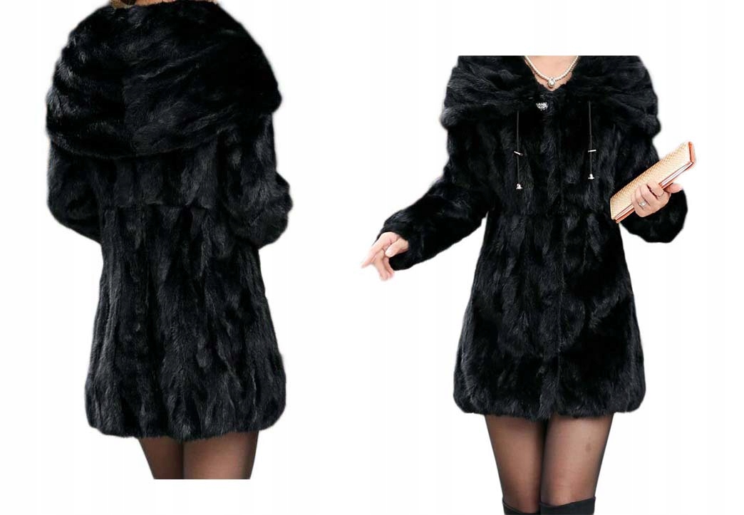 FUTRO NATURALNE NORKI KLASYCZNE STYLOWE UNIKAT NOWY MODEL CUDNE