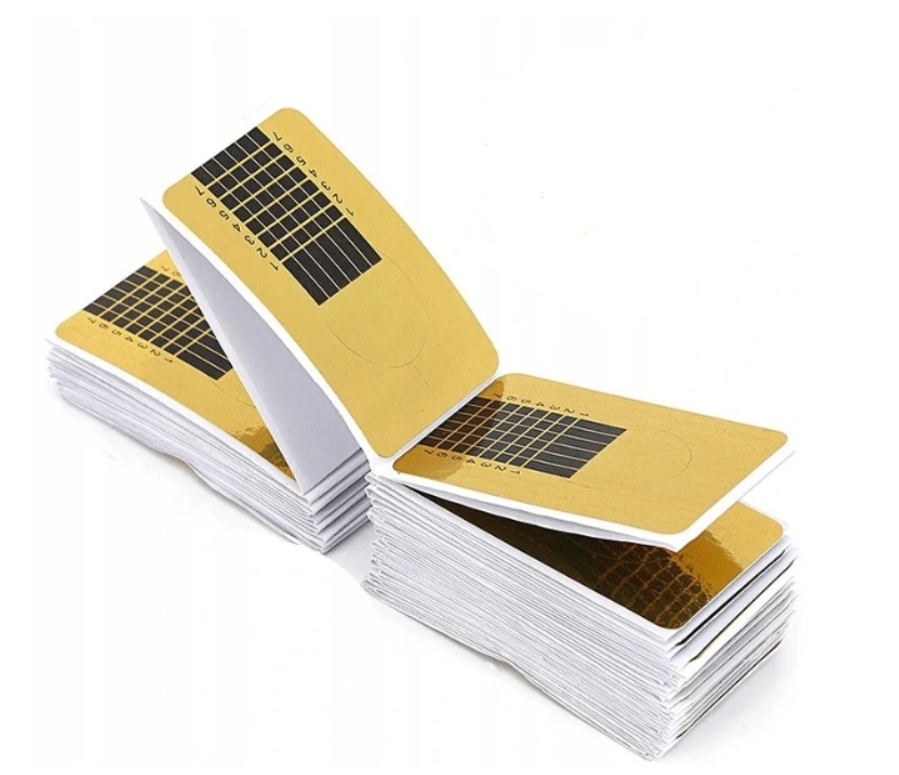 SZABLONY FORMY DO PRZEDŁUŻANIA PAZNOKCI x 100szt