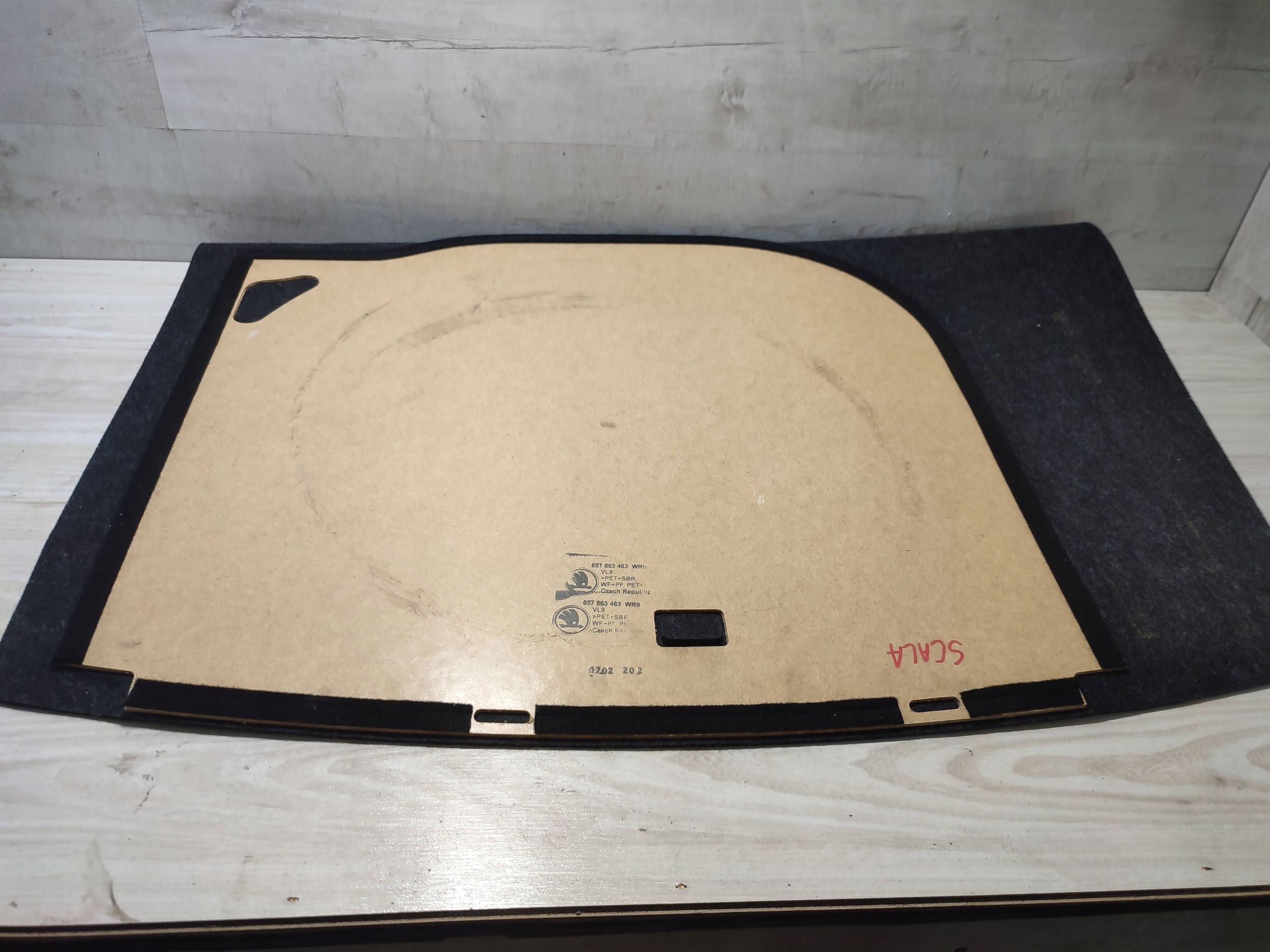 Skoda Scala 2020 mats floor boot