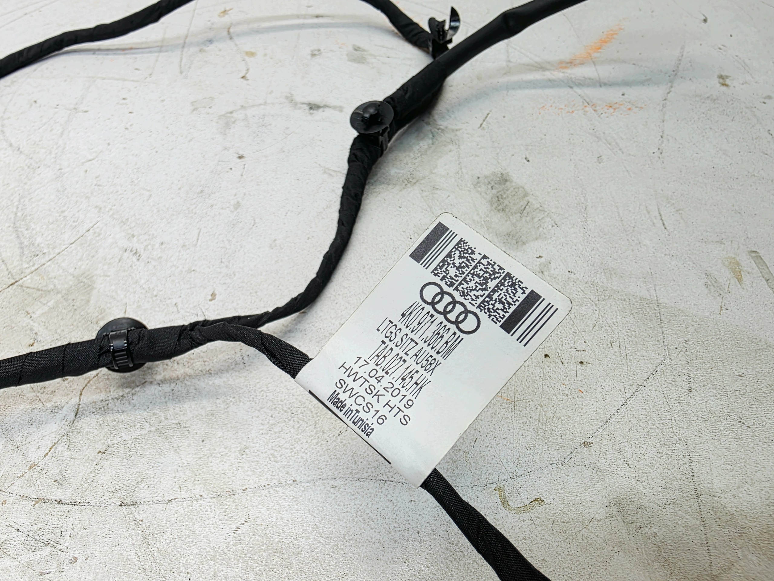 bundle electrical STELAZA SIDZISKA seat AUDI A6 C8 4K0971366BM