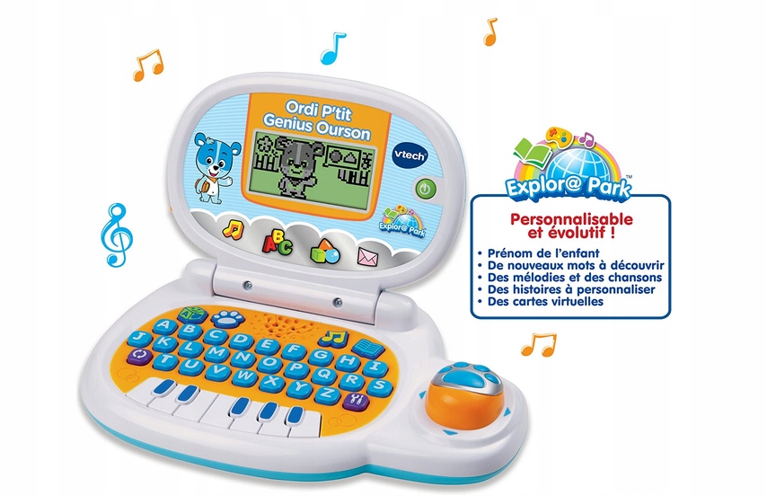 Komputer elektroniczny Vtech j.francuski Marka Vtech