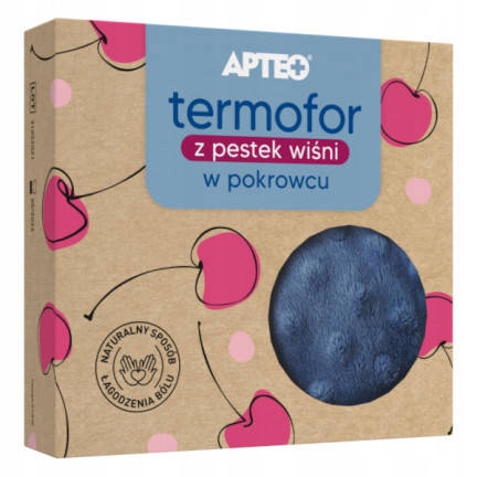 

Termofor z pestek wiśni niebieski 180g