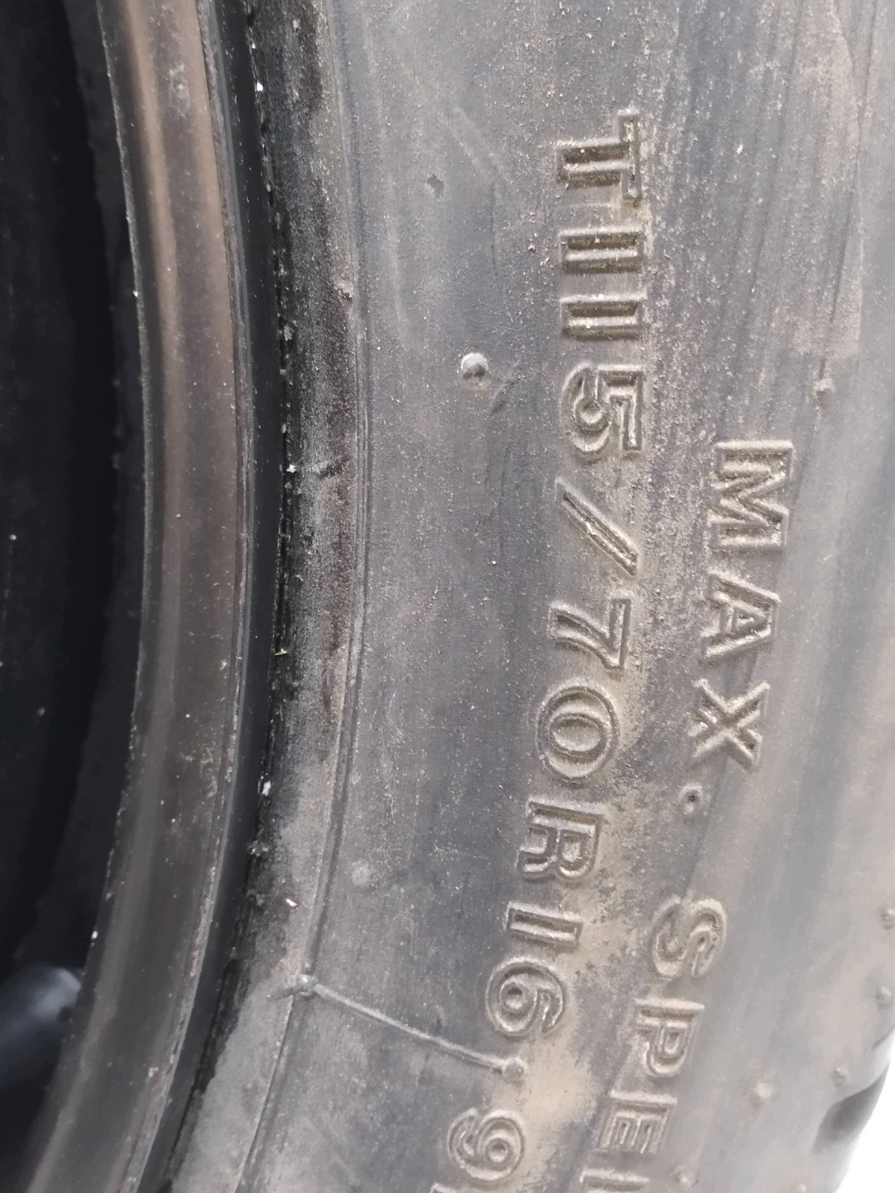 wheel spare R16 5X110 ET41 OC64 4.00B16H2 OPEL