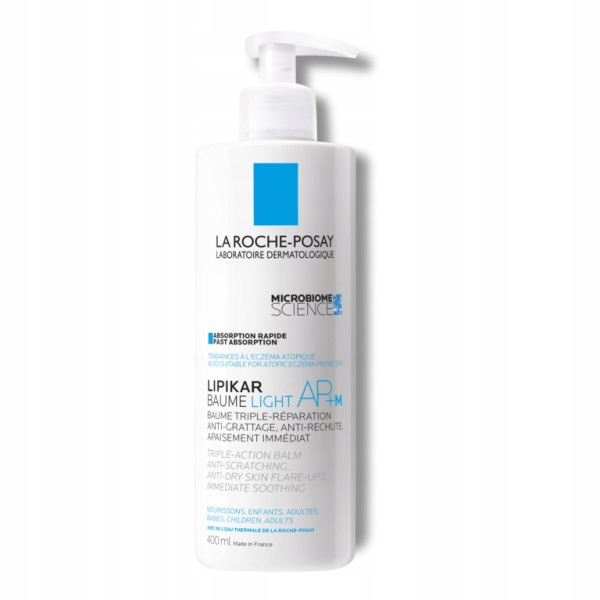 Balsam na skórę atopową La Roche-Posay Lipikar Baume Light Ap+m 400ml