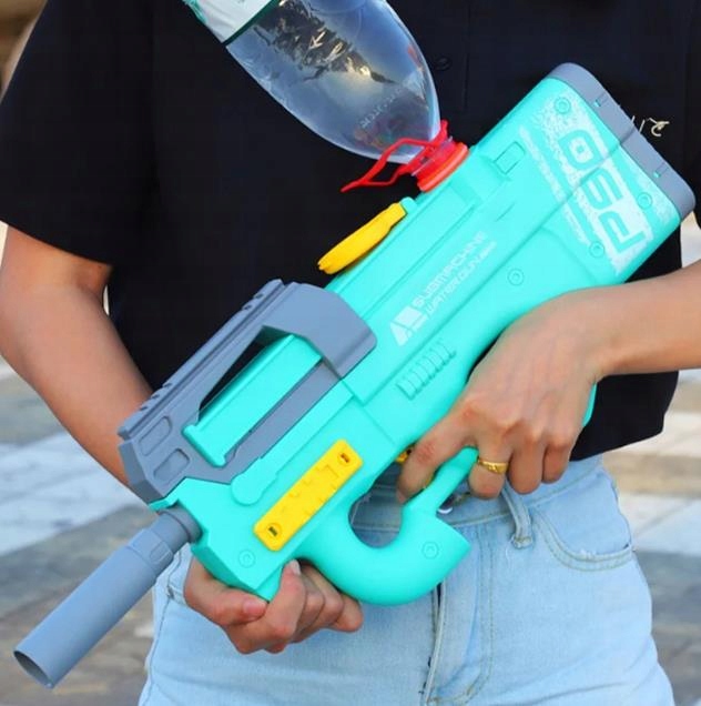Pistolet Na Wodę Elektryczny Miotacz Dl Dzieci P90 Kod producenta 554345arg