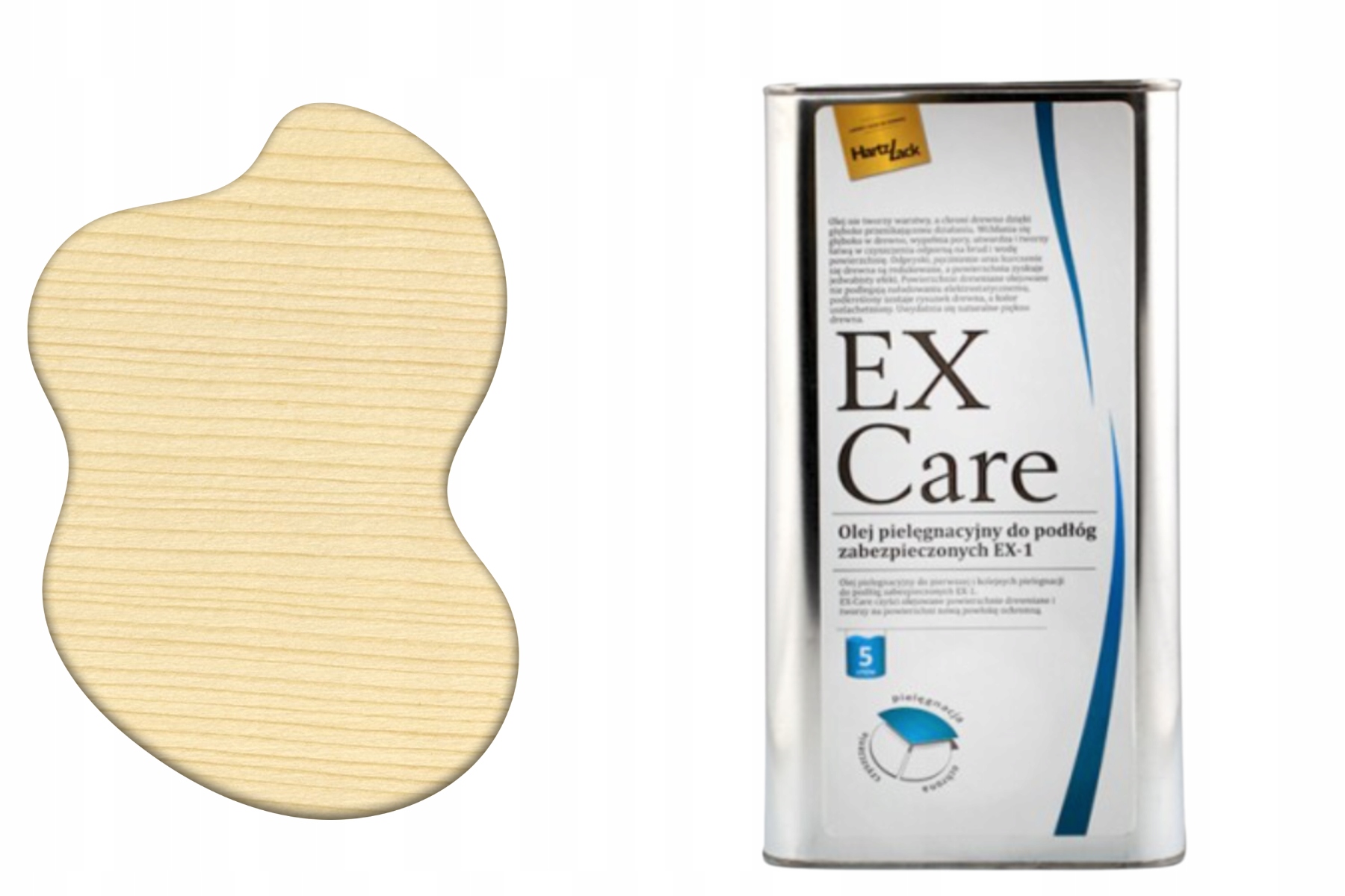 Hartzlack EX-Care Olej pielęgnacyjny do podłóg 1 L