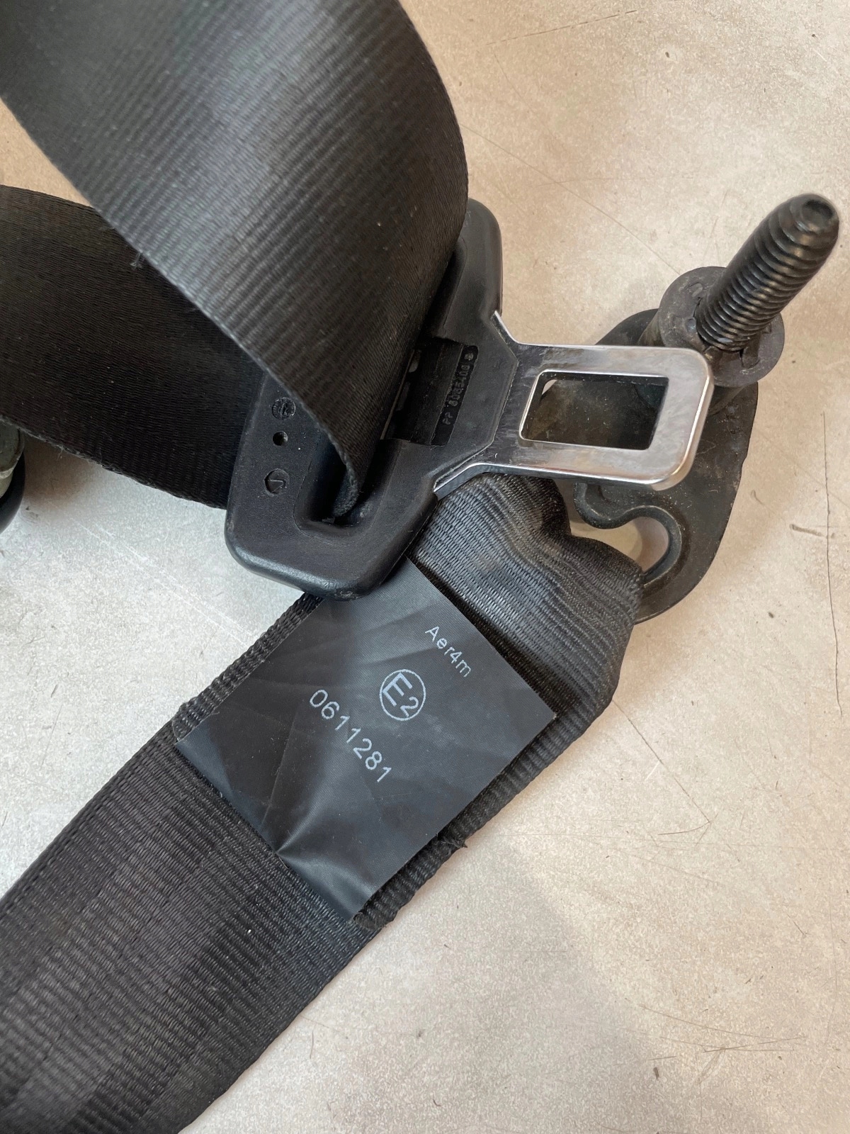 tension belt safety front front left Dacia Sandero II