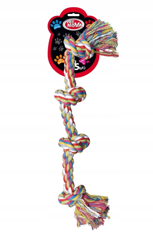 

Pet Nova Superdental sznur czyszczący 4 supły 55cm