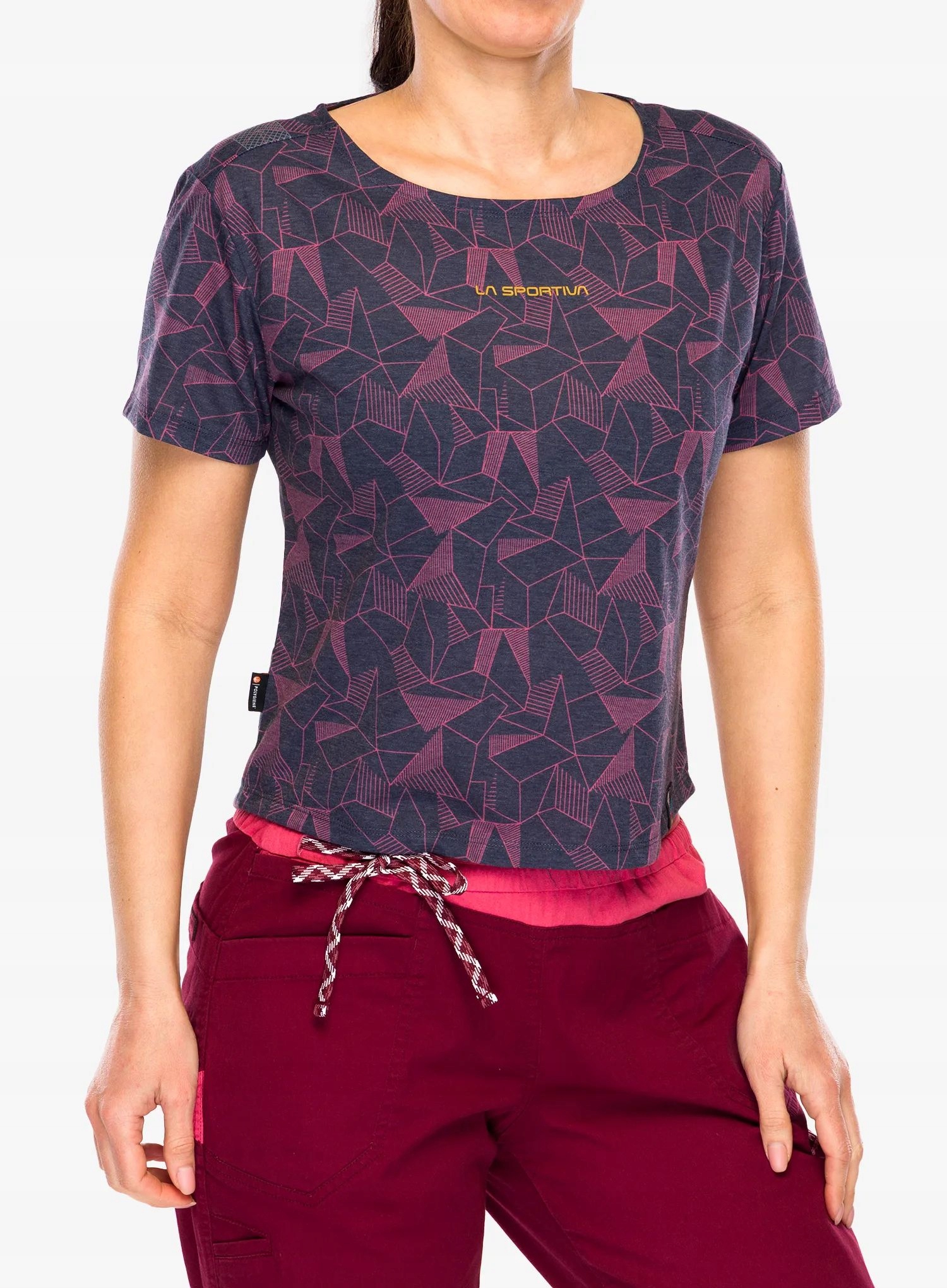 Dámské lezecké tričko La Sportiva Dimension T-Shirt night/rosebay L